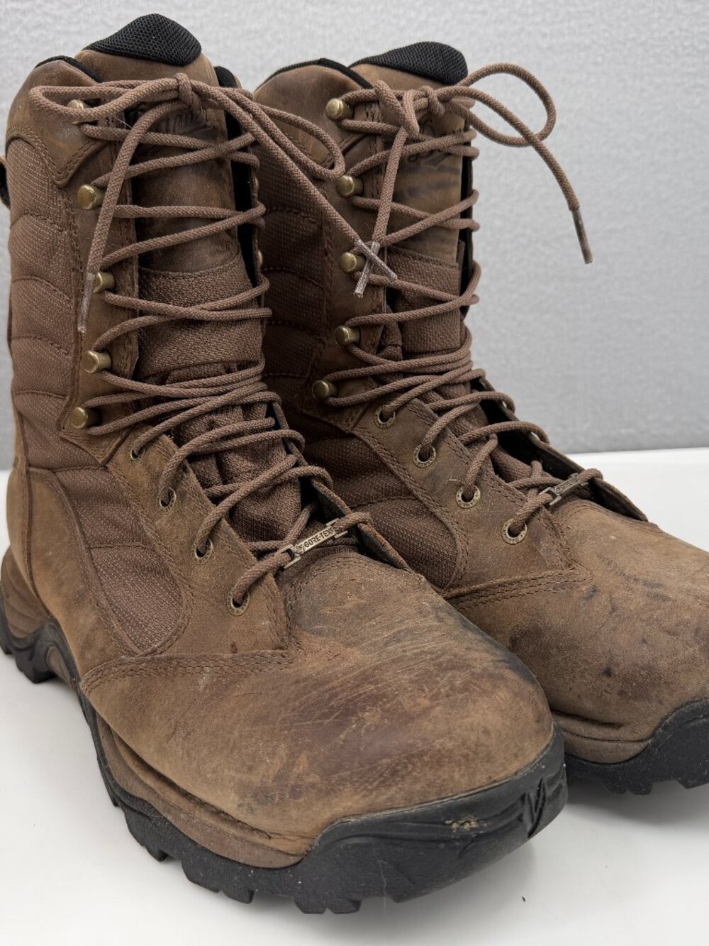 Danner Men's size 10 D 8" Pronghorn 41340 GoreTex Brown Leather Boots